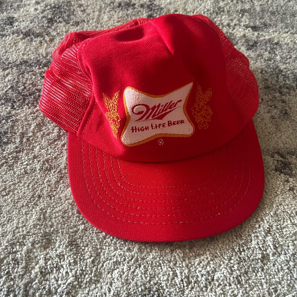 Vintage Miller High Life Hat